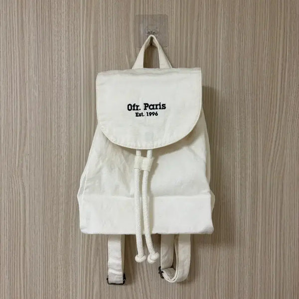 [BUNJANG] OFR Seoul Canvas Backpack Ecru / ofr seoul 오에프알 서울 cute backpack 캔버스 백팩 에크루