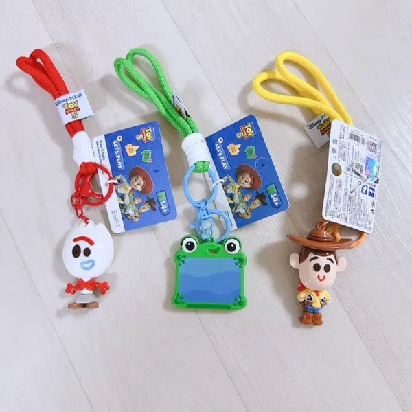 [BUNJANG] Disney Pixar Toy Story Official Keychain Set (Forky, Ducky & Bunny, Woody) / 토이스토리5 정품 키링 / 포키 릴리패드 우디 / 새상품