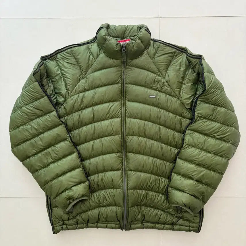 [BUNJANG] Supreme Micro Down Jacket Olive / 슈프림 마이크로 다운 자켓 올리브