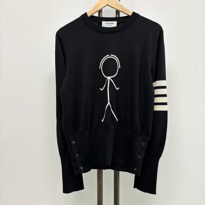[BUNJANG] Thom Browne Tom Icon Intarsia Knit / [3]톰브라운 톰 아이콘 인타르시아 니트