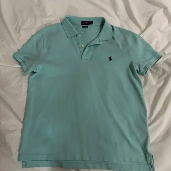 [BUNJANG] Mint Polo Collar T-Shirt / 민트 폴로 카라티