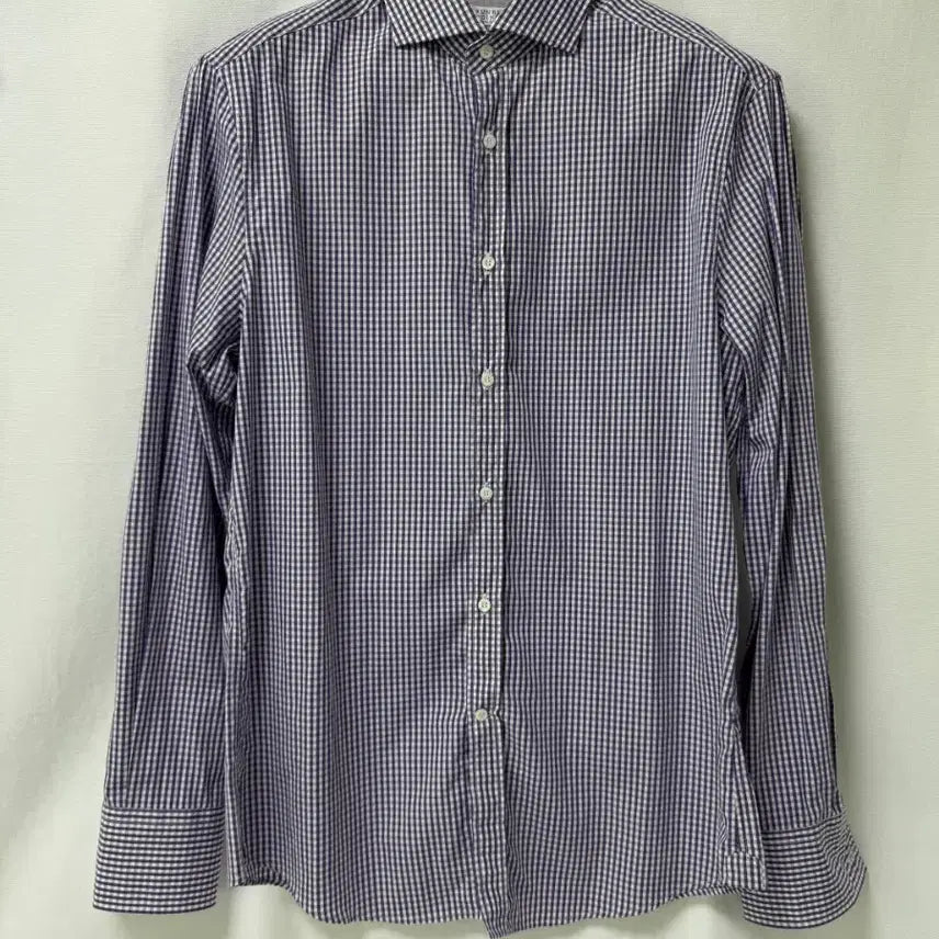 [BUNJANG] Brunello Cucinelli Gingham Check Shirt / 브루넬로 쿠치넬리 깅엄 체크 셔츠 M