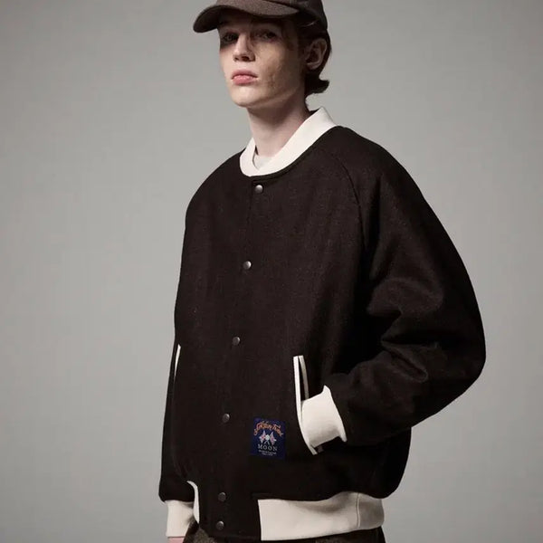 [BUNJANG] Zero Lounge Abraham Moon Varsity Jacket / 반택 무료배송) 제로라운지 아브라함 문 바시티 자켓