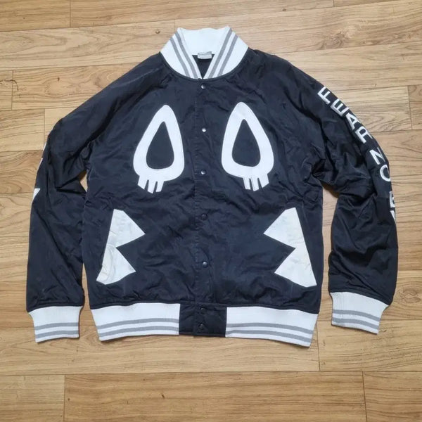 [BUNJANG] Nike x Cassette Playa Evil Stadium Varsity Jacket / 나이키 X 카세트 플레야 이블 스타디움 바시티 자켓 칭찬은고래도춤추게 2