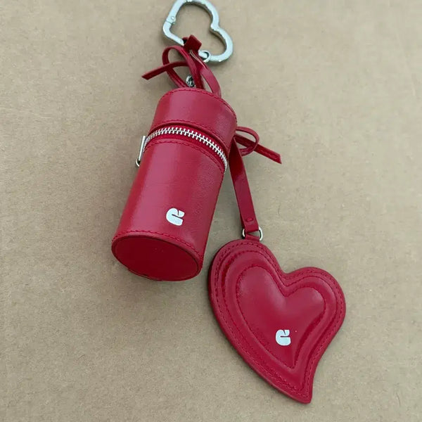 [BUNJANG] Carlyn Lip Case Keychain / 칼린 립 케이스 키링