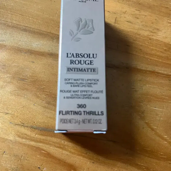 [BUNJANG] Lancome Absolu Rouge Intimate 360 Flirting Thrills Lipstick / 랑콤 압솔뤼 루즈 인티메이트 360 플러팅 쓰릴즈