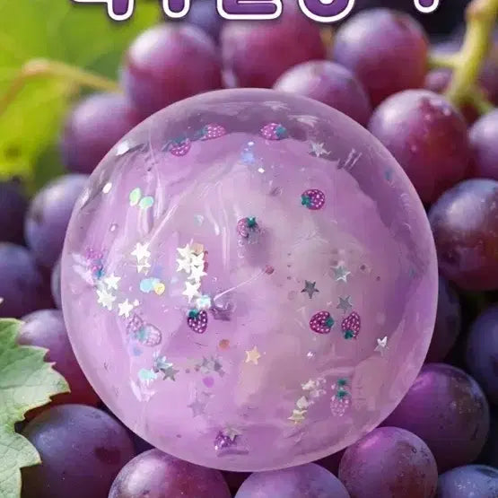 [BUNJANG] Grape Sparkle Slime / 포도 왁뿌슬랑이