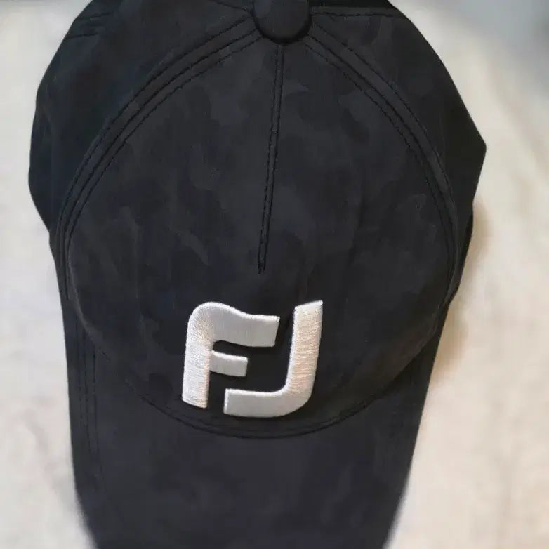 [BUNJANG] FootJoy Camo Pattern Golf Cap Black / 풋조이 카모 패턴 골프캡 블랙  풋조이(FootJoy) 남성 골프 모자