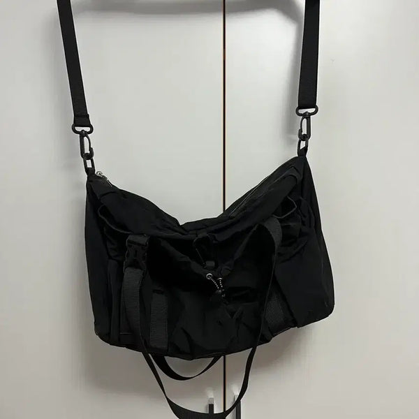 [BUNJANG] Nylon Cross Shoulder Bag / 나일론 크로스 숄더백