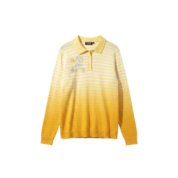 [BUNJANG] Ping Men's Cashmere Golf Knit Sweater / 남성100/ 핑 캐시미어 골프 카라니트YE 38-42