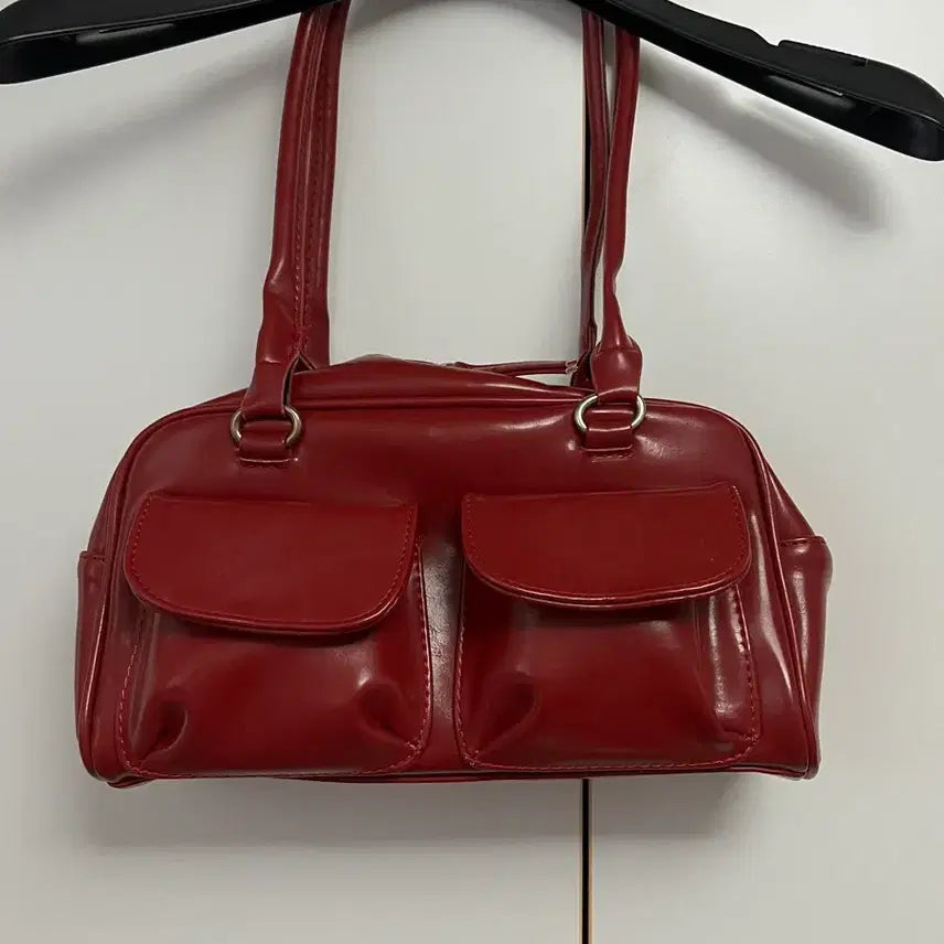 [BUNJANG] Red Shoulder Bag / 레드 숄더백