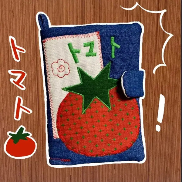 [BUNJANG] Tomato Diary Book Cover / 배지 배찌 토마토 다이어리 북커버