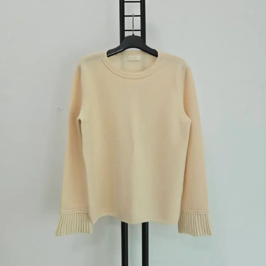 [BUNJANG] SJSJ 100% Wool Pleated Knit Top / 정품 에스제이에스제이 SJSJ 모 100% 플리츠 니트