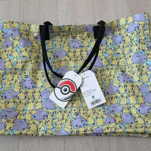 [BUNJANG] Pokemon Center Pikachu & Ditto Canvas Tote & Shoulder Bag / 포켓몬센터 오리지널 피카츄 & 메타몽 캔버스 토트&숄더백