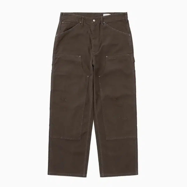 [BUNJANG] Cahkies Washed Carpenter Pants Brown / [M]카키스 워시드 카펜터 팬츠 브라운