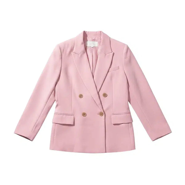 [BUNJANG] OZOC Pink Double Jacket / 여성66/ OZOC 핑크 더블자켓 38-44