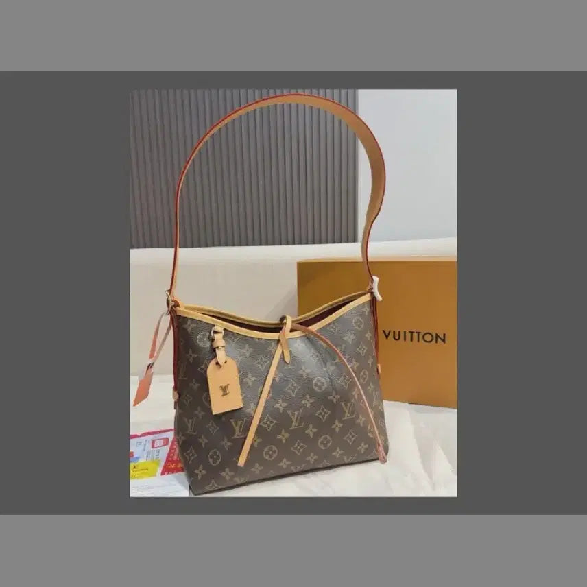 [BUNJANG] Louis Vuitton Small Handbag Floral Canvas / LV  소형 핸드백