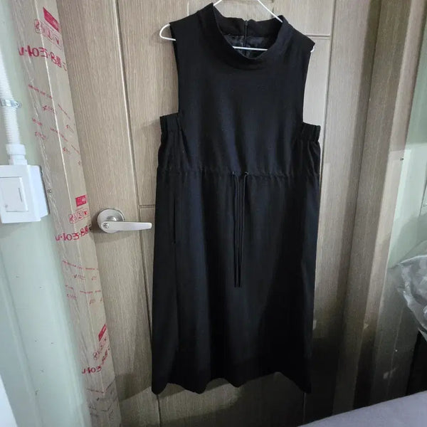 [BUNJANG] Wool Vest Dress Black / 모직 조끼 원피스 블랙