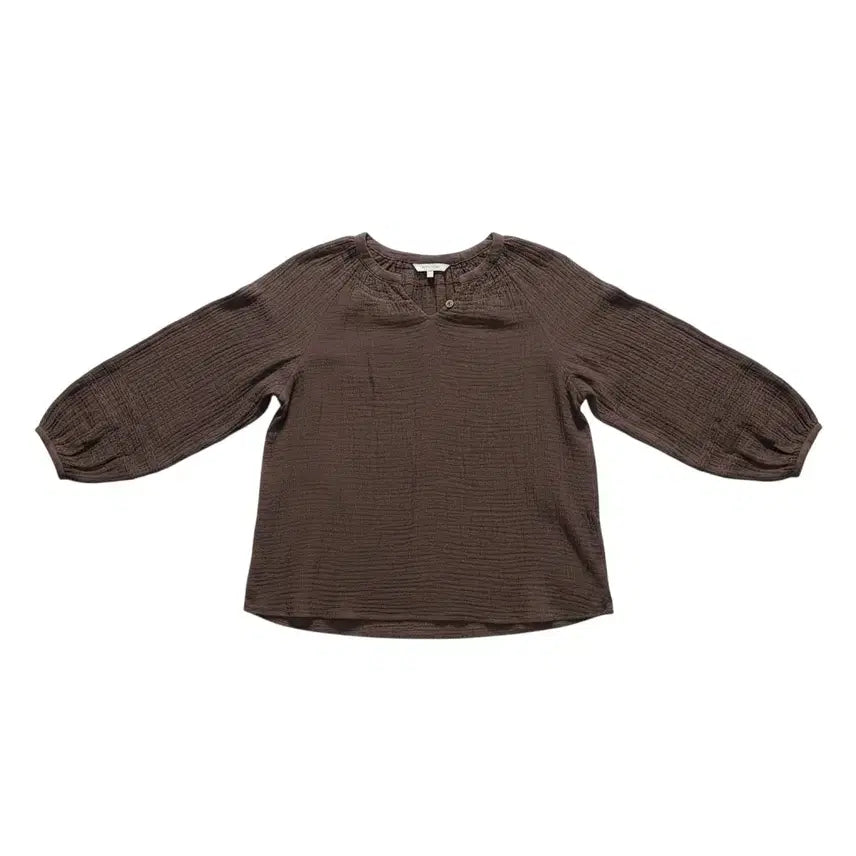 [BUNJANG] VEUX ETRE Charcoal Balloon Blouse / 여성66/ VEUX ETRE 차콜 벌룬 블라우스 38-55