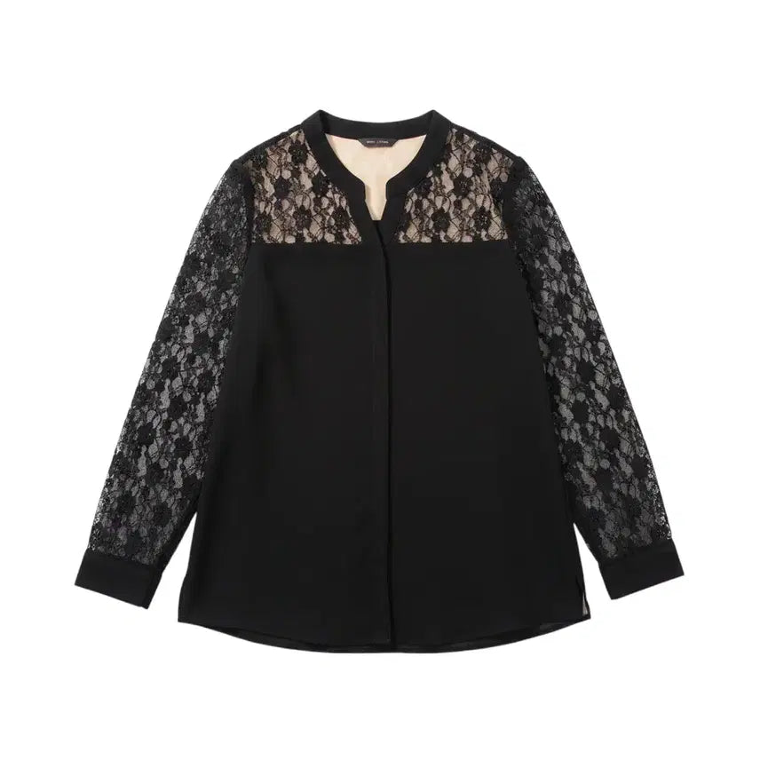 [BUNJANG] Olivia Lauren See-Through Blouse BK / 여성95/ 올리비아로렌 시스루 블라우스BK 38-57