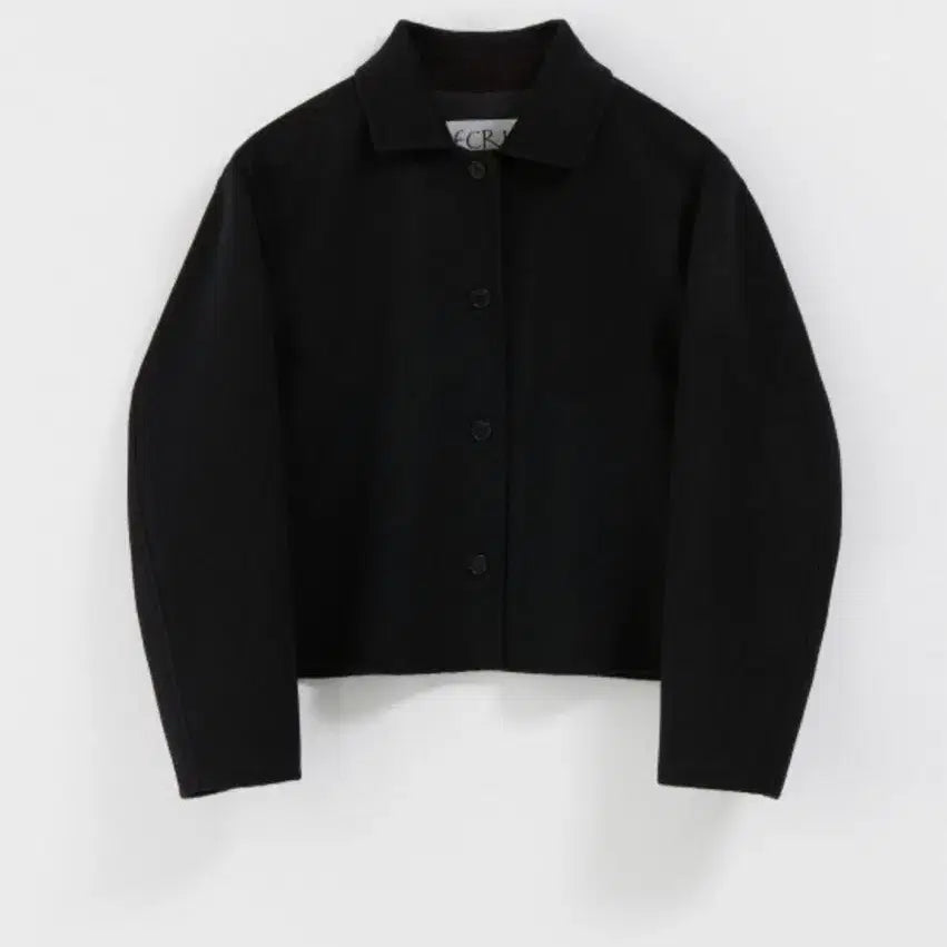 [BUNJANG] Ecris Handmade Cropped Jacket Coat / Ecris 에크리스 크롭 자켓 핸드메이드 자켓 코트