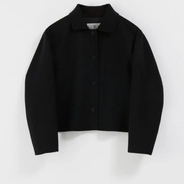 [BUNJANG] Ecris Handmade Cropped Jacket Coat / Ecris 에크리스 크롭 자켓 핸드메이드 자켓 코트