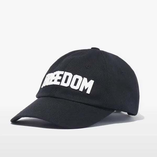 [BUNJANG] Freedom Apparel Logo Ball Cap Black / [새상품] 프리덤 아플리케 로고 볼캡 블랙