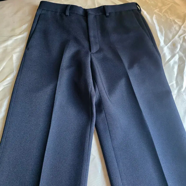 [BUNJANG] Prada Blue Polyester Blend Slacks Pants / 프라다 (정품) 슬랙스 블루 팬츠