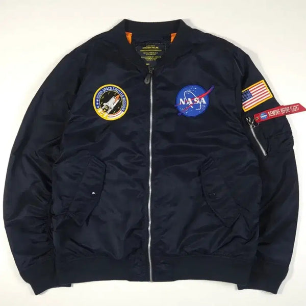 [BUNJANG] Alpha Industries NASA Flight Jumper Navy / 알파 인더스트리 NASA 항공 점퍼 네이비