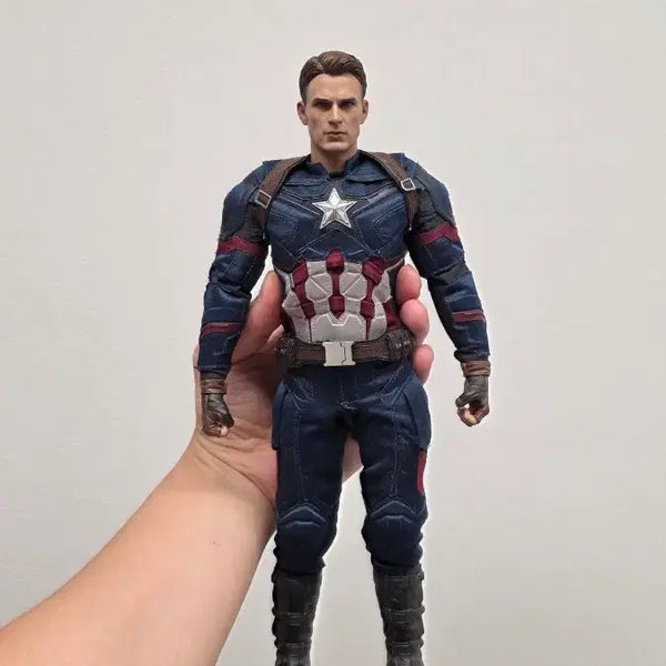 [BUNJANG] Hot Toys Civil War Captain America Junk Figure / 핫토이 시빌워 캡틴아메리카 정크품 판매합니다.