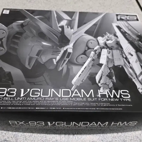 [BUNJANG] Bandai RG (Real Grade) 1/144 Nu Gundam Heavy Weapons System Model Kit / RG 뉴건담 HWS