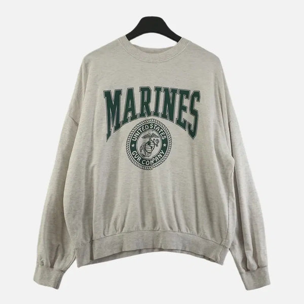 [BUNJANG] Women's Light Gray Sweatshirt - FREE Size / 라이트 그레이 여자 FREE 맨투맨 O2943