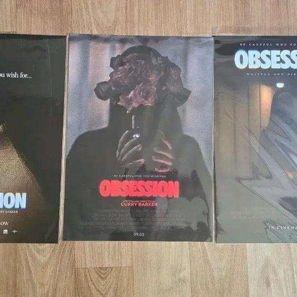 [BUNJANG] EXO Obsession A3 Poster Set / 옵세션 A3포스터 3종 일괄 팝니다