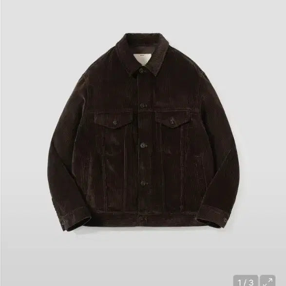 [BUNJANG] Pottery Corduroy Trucker Jacket Brown Size 4 / 포터리 코듀로이 트러커 브라운 4