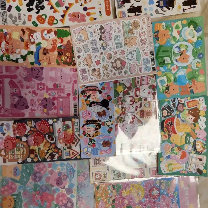 [BUNJANG] Sealed Sticker Set (43 pcs + extra) / 새 씰스티커 43장+a 55000원<= 네고 가능