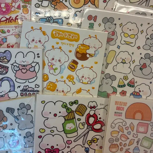 [BUNJANG] Sticker Set (10pcs) / 인스 10개 세트