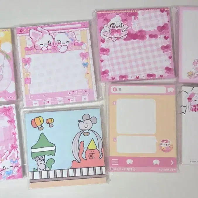 [BUNJANG] Sticky Note Bundle Set / 뒤에 사진 더 있어요/ 떡매 일괄 처분/포용
