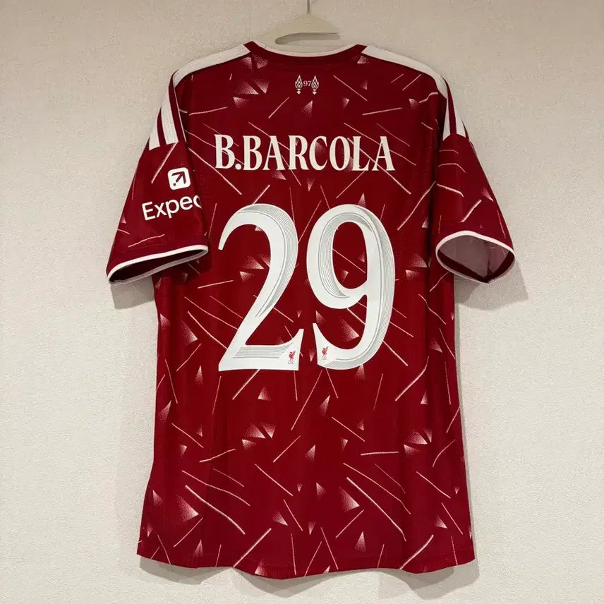 [BUNJANG] Liverpool 26/27 Authentic Barkola Authentic Jersey / 26/27 리버풀 어센틱 바르콜라 유니폼 새제품
