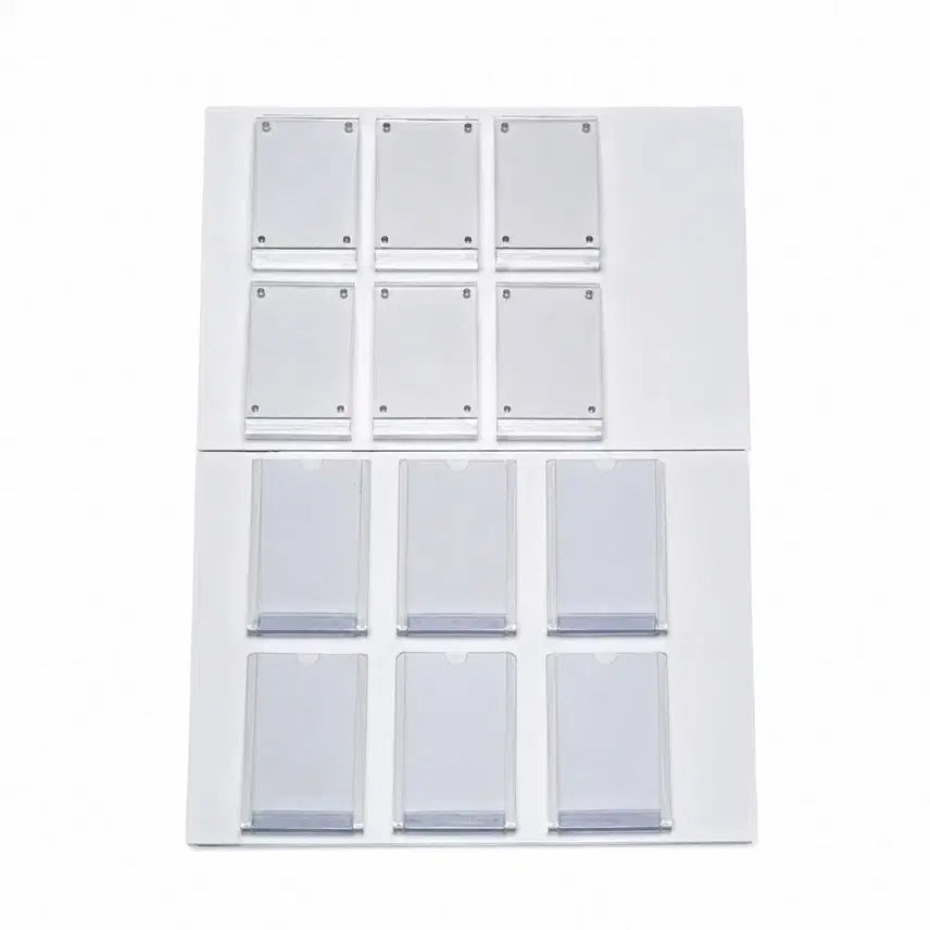 [BUNJANG] Photocard Holder Stand Bundle Set (Glass & Plastic) / 유리 6개 & 플라스틱 6개 일괄 /포토카드 포카 거치대 홀더