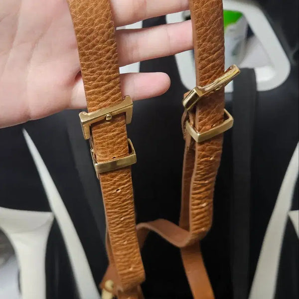 [BUNJANG] UNTAGE Square Loop Suspenders Brown M / 언티지 사각루프 서스펜더 브라운 m 사이즈 판매합니다.