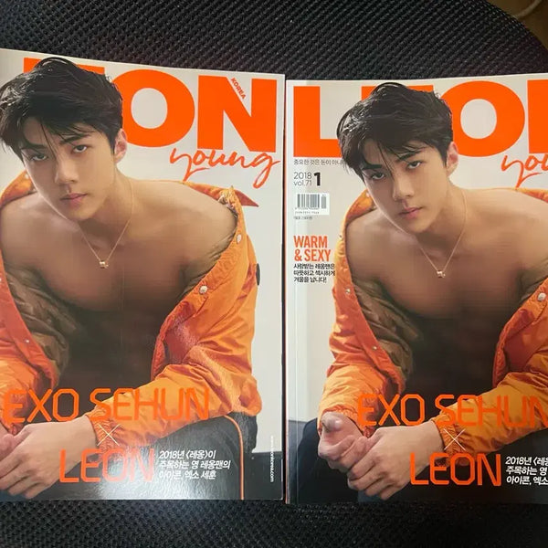 [BUNJANG] Sehun Leon Magazine Cover / 세훈 표지 레옹 잡지