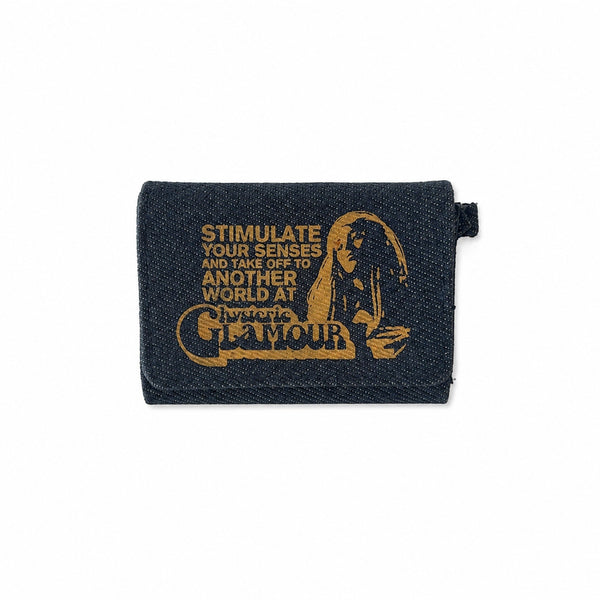 [BUNJANG] Hysteric Glamour Denim Card Case / [히스테릭글래머] Hysteric Glamour Denim Card Case