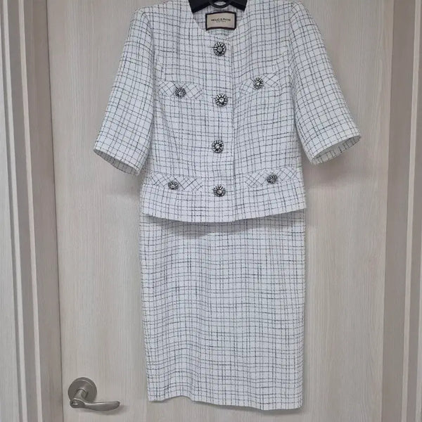[BUNJANG] MOJO.S.PHINE Tweed Suit Set / 모조에스핀 트위드 정장세트