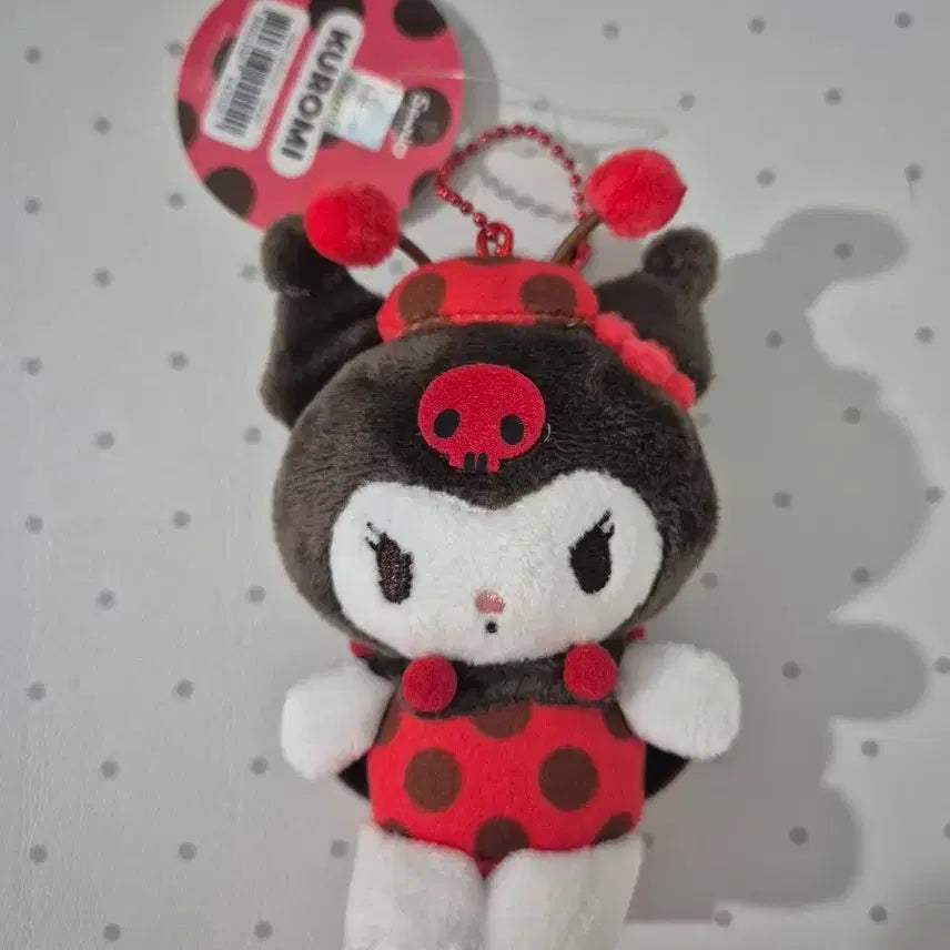 [BUNJANG] Sanrio Ladybug Series Kuromi Keyring / 산리오 무당벌레 시리즈 쿠로미 키링