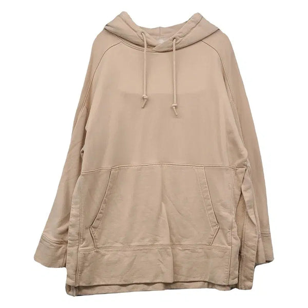 [BUNJANG] H&M Beige 100% Cotton Minimal Basic Casual Hoodie S / 에이치엔앰 베이지 코튼 100% 미니멀 베이직 캐주얼 후드티 S