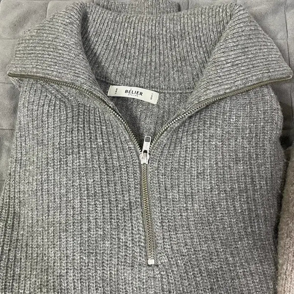 [BUNJANG] Velier Knit Zip-Up (L) / 벨리에 니트집업 L