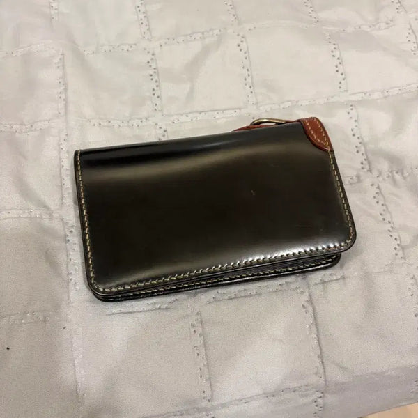 [BUNJANG] The Flat Head Cordovan Medium Long Wallet / 플렛헤드 코도반 미디윰 장지갑 리얼맥코이