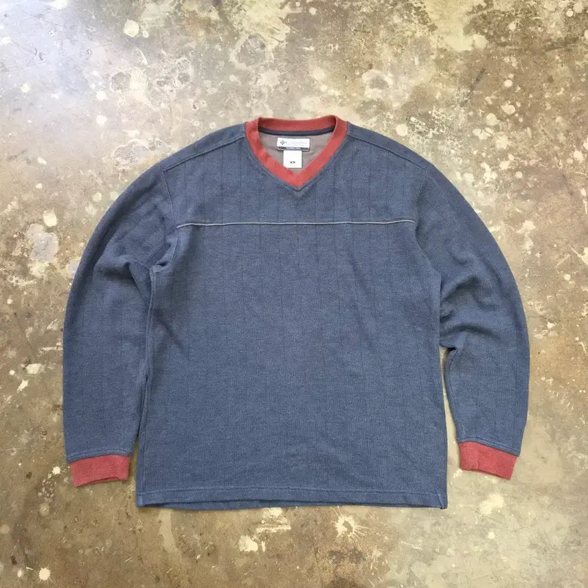 [BUNJANG] Columbia V-Neck Knit Sweater / 100-105) 컬럼비아 직수입라인 브이넥 니트