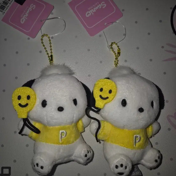 [BUNJANG] Sanrio Pochacco Plush Charm Bundle Set / 일괄) 산리오 포차코 봉제인형봉제걸이 키링
