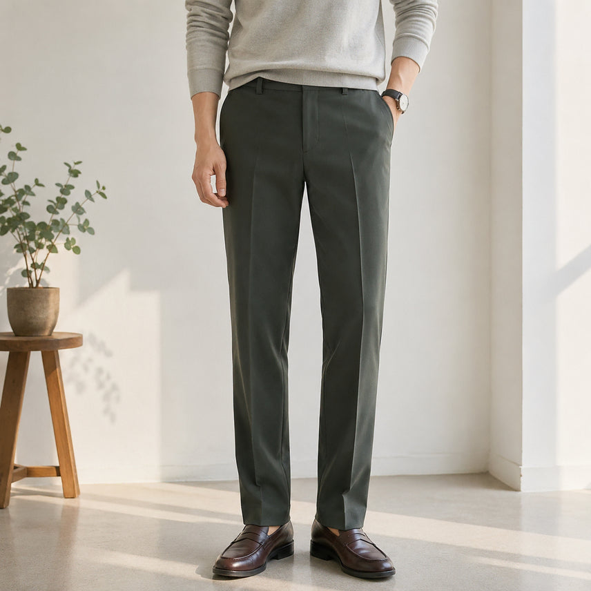 [BUNJANG] Indian Spring/Autumn Slacks / [34]인디안 간절기 슬랙스